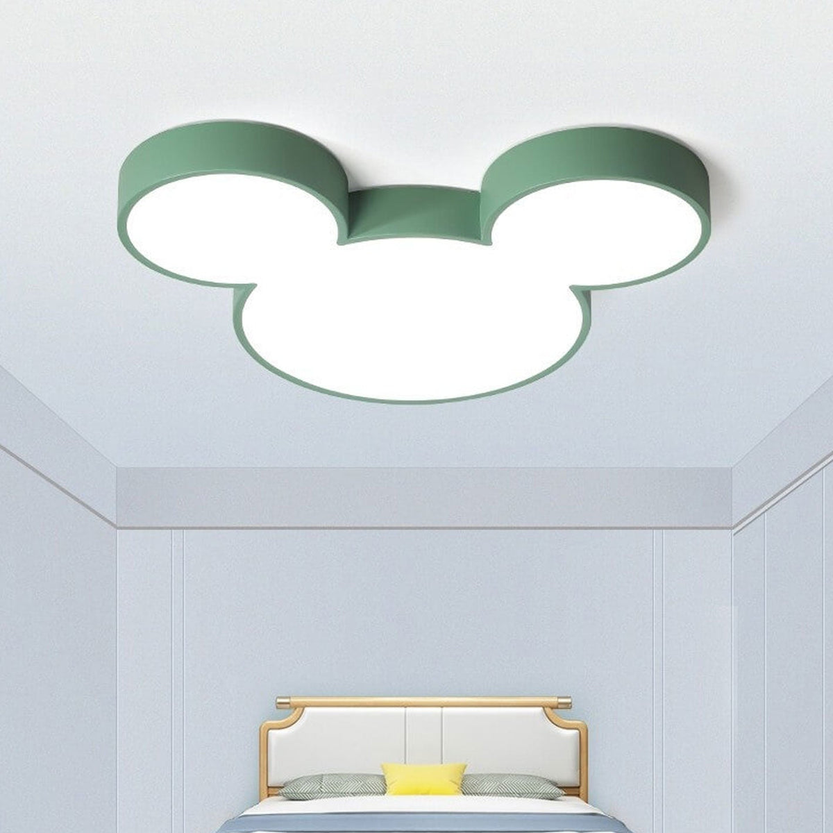 Oak & Coral | Cartoon LED Ceiling Light | Slim Children's Design