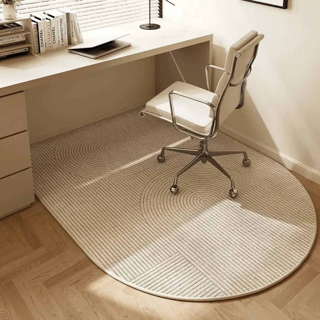 Oak & Coral | FlexGuard Office Chair Mat – Stylish Non-Slip Protection Mat for Hard Floors & Carpets