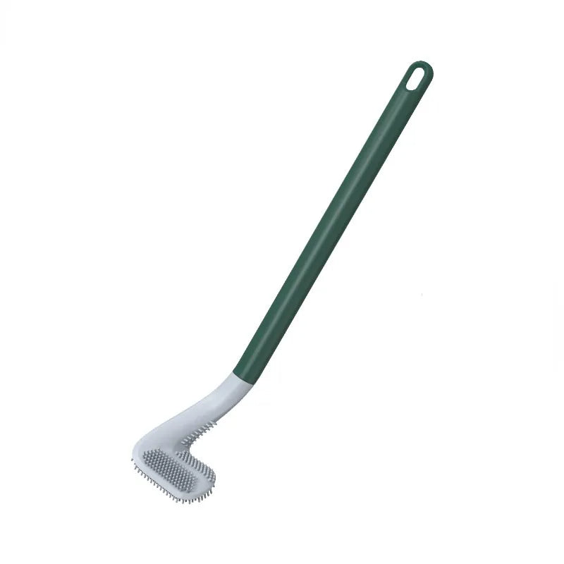 Oak & Coral | Flexible L-Shaped Toilet Brush Set