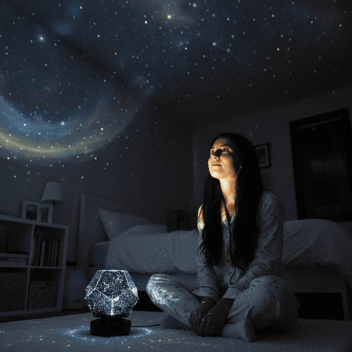 Oak & Coral | Galaxy Projector for a Dreamy Starry Sky at Home