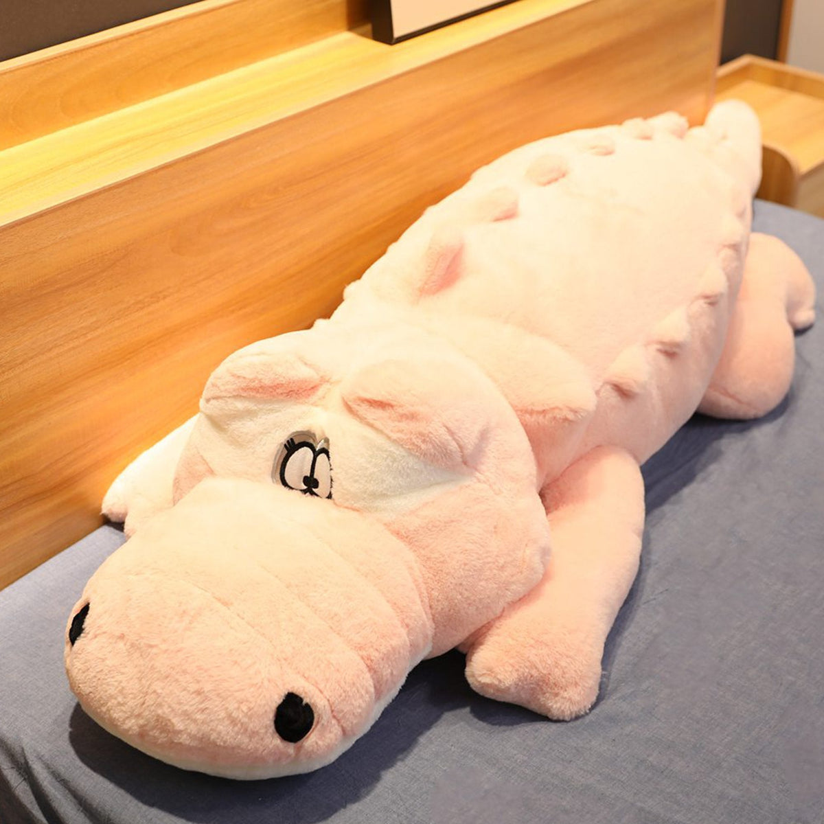 Oak & Coral | Giant Crocodile Companion Plush