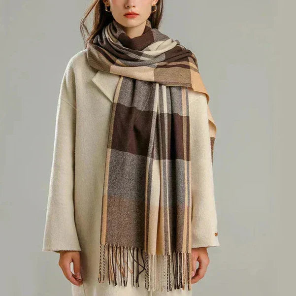 Oak & Coral | Luxurious Cashmere Wool Scarf