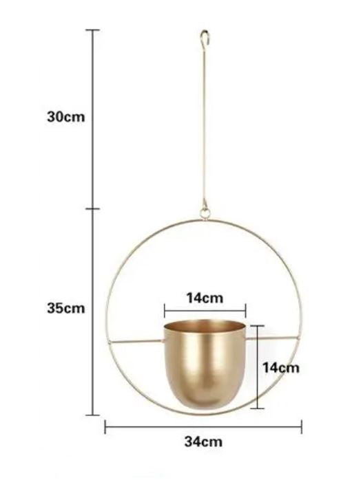 Oak & Coral | Luxury Modern Hanging Pots