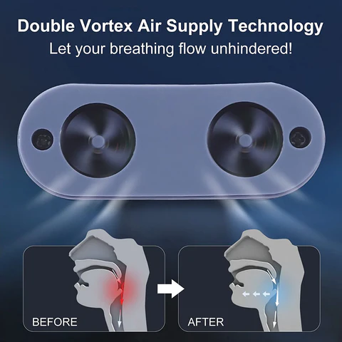 Oak & Coral | Micro CPAP Anti-Snoring Device | Maskless Sleep Apnea Treatment
