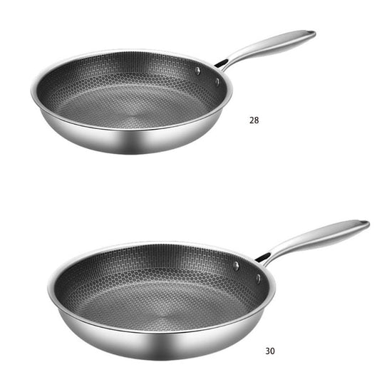 Oak & Coral | Non-Stick Honeycomb Frying Pan