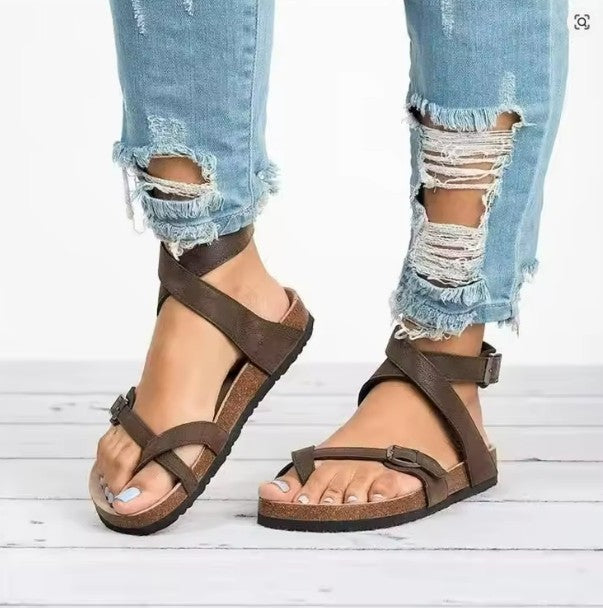 Oak & Coral | Orthopedic Adjustable Sandals