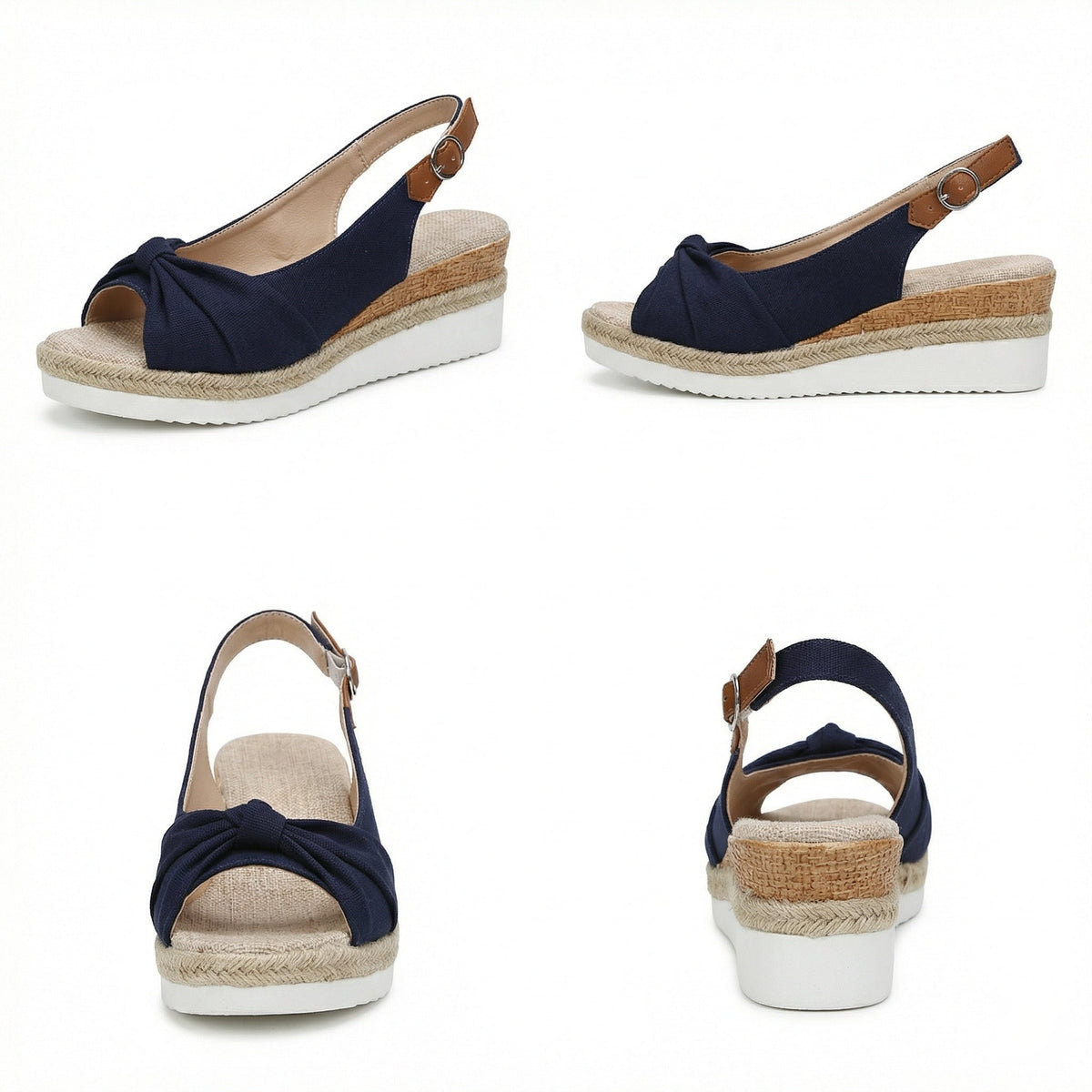 Oak & Coral | Orthopedic Sandals with Toe Thongs