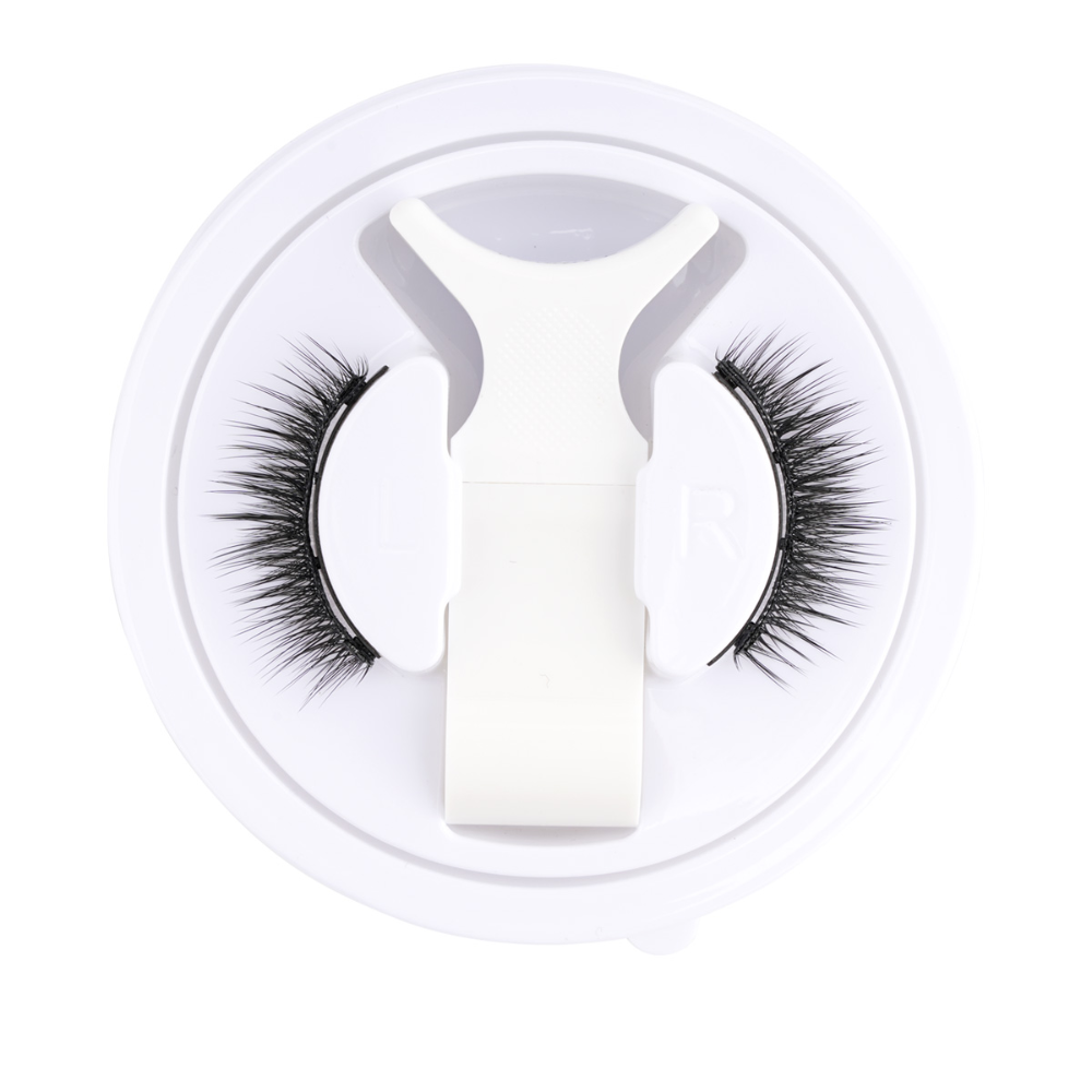 Oak & Coral | Professional Magnetic Eyelash Set | Glue-Free & Reusable | 3D Volume Effect | Includes Precision Applicator | Wind & Water Resistant | Hypoallergenic