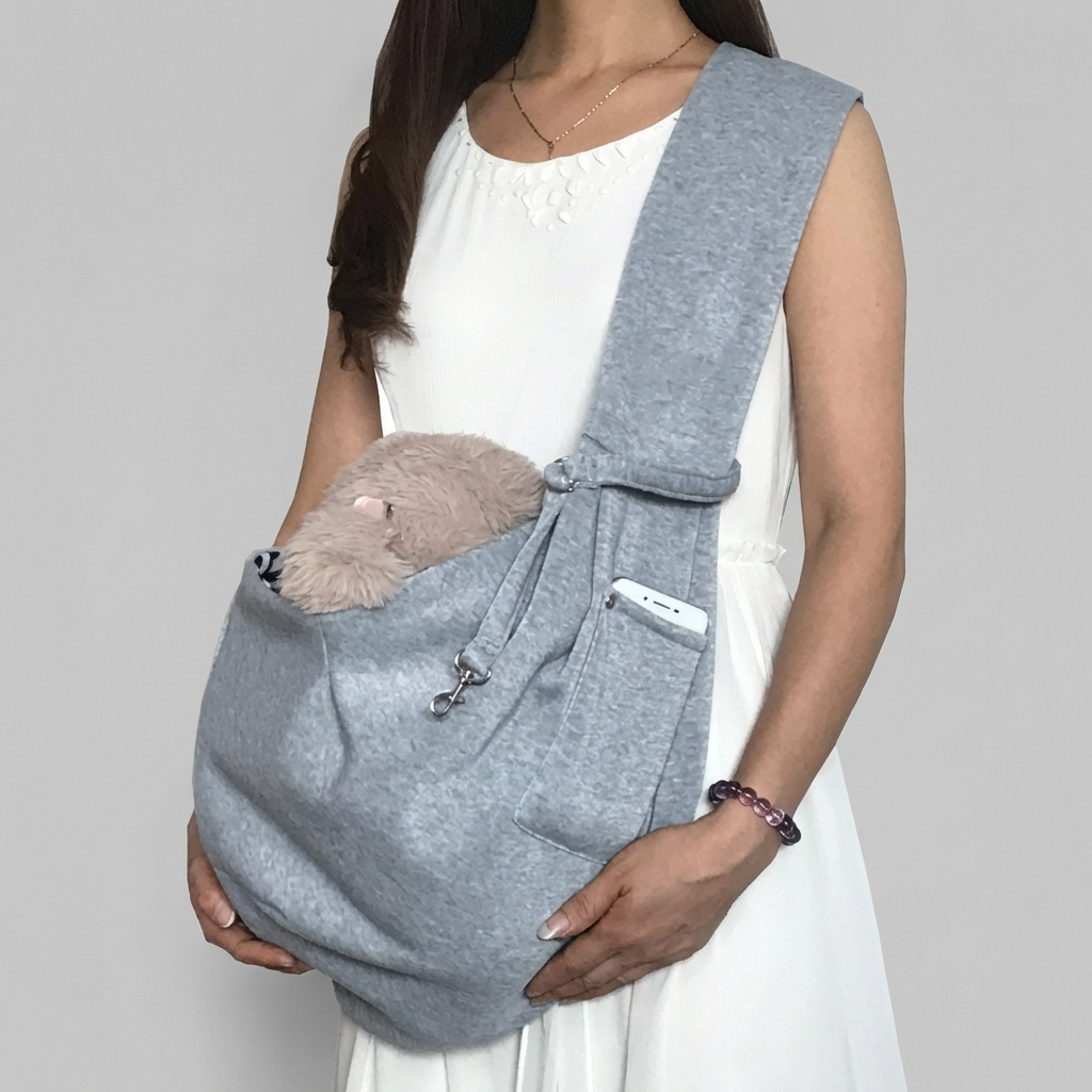 Oak & Coral | Sling Pet Carrier with Adjustable Strap