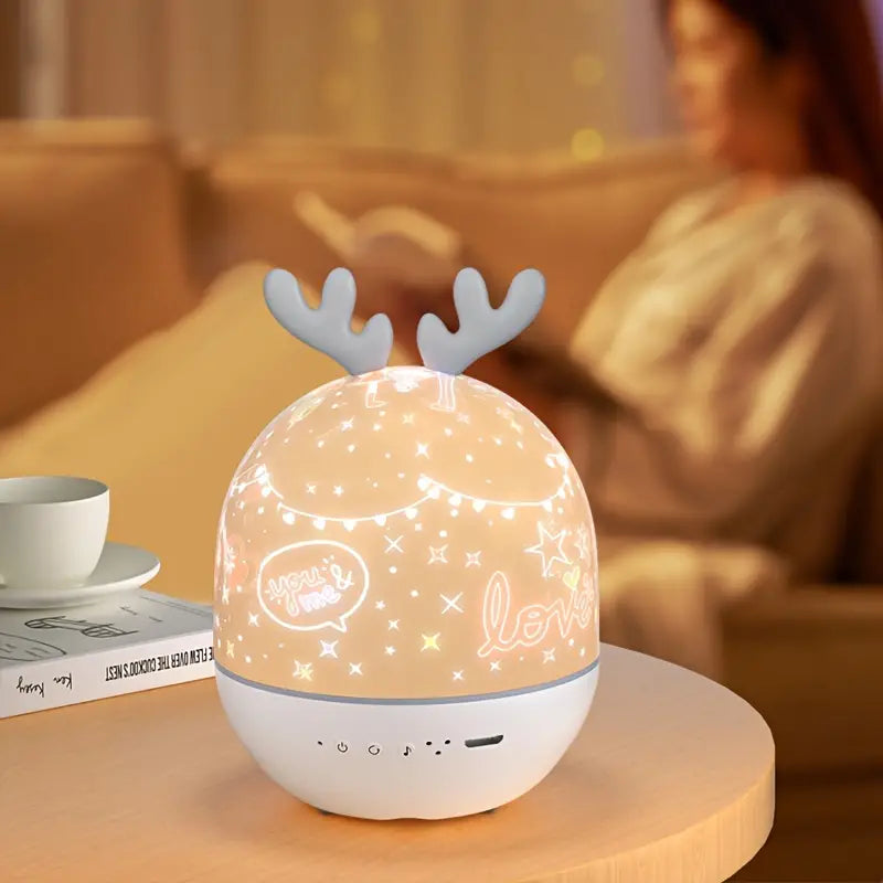 Oak & Coral | Star Projector - Magical Starry Sky & Soothing Music