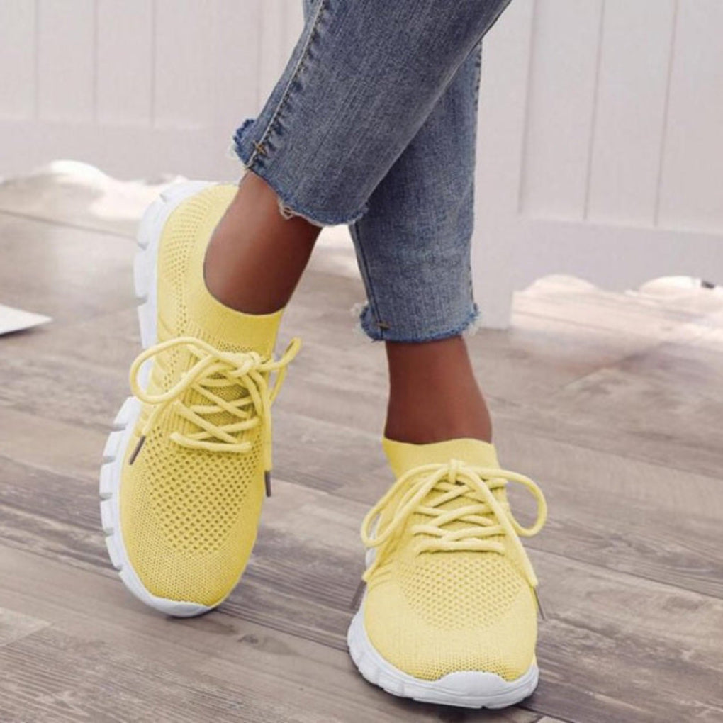 Oak & Coral | Women's Orthopedic Sneakers with Breathable Mesh