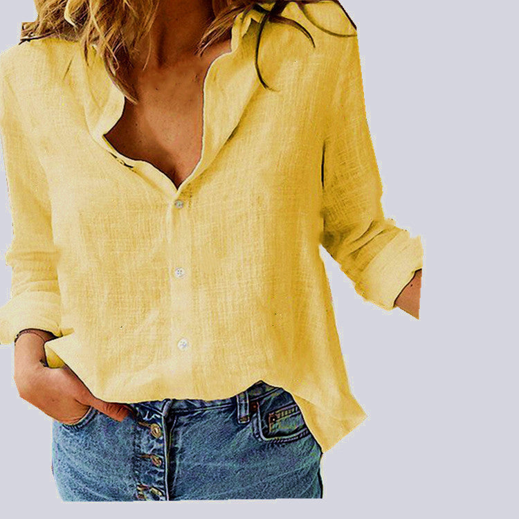 Oak & Coral | Women's Oversized Button-Up Shirt