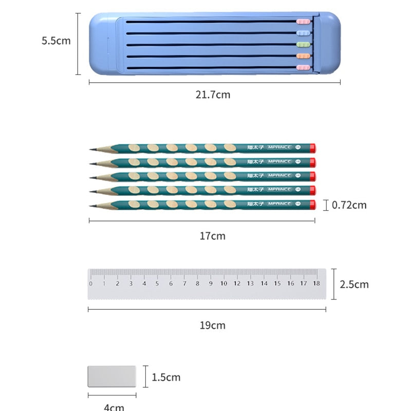 Multipurpose Large Pencil Case
