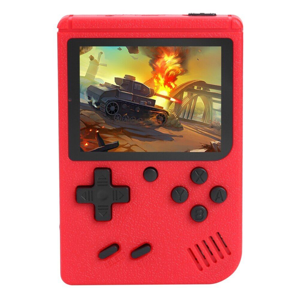 Retro Game Player - Over 400 Games Nostalgia Oak & Coral