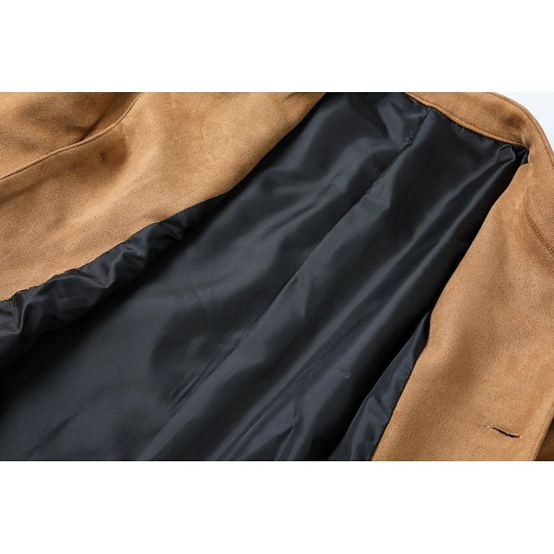 Soft Stand-Collar Jacket