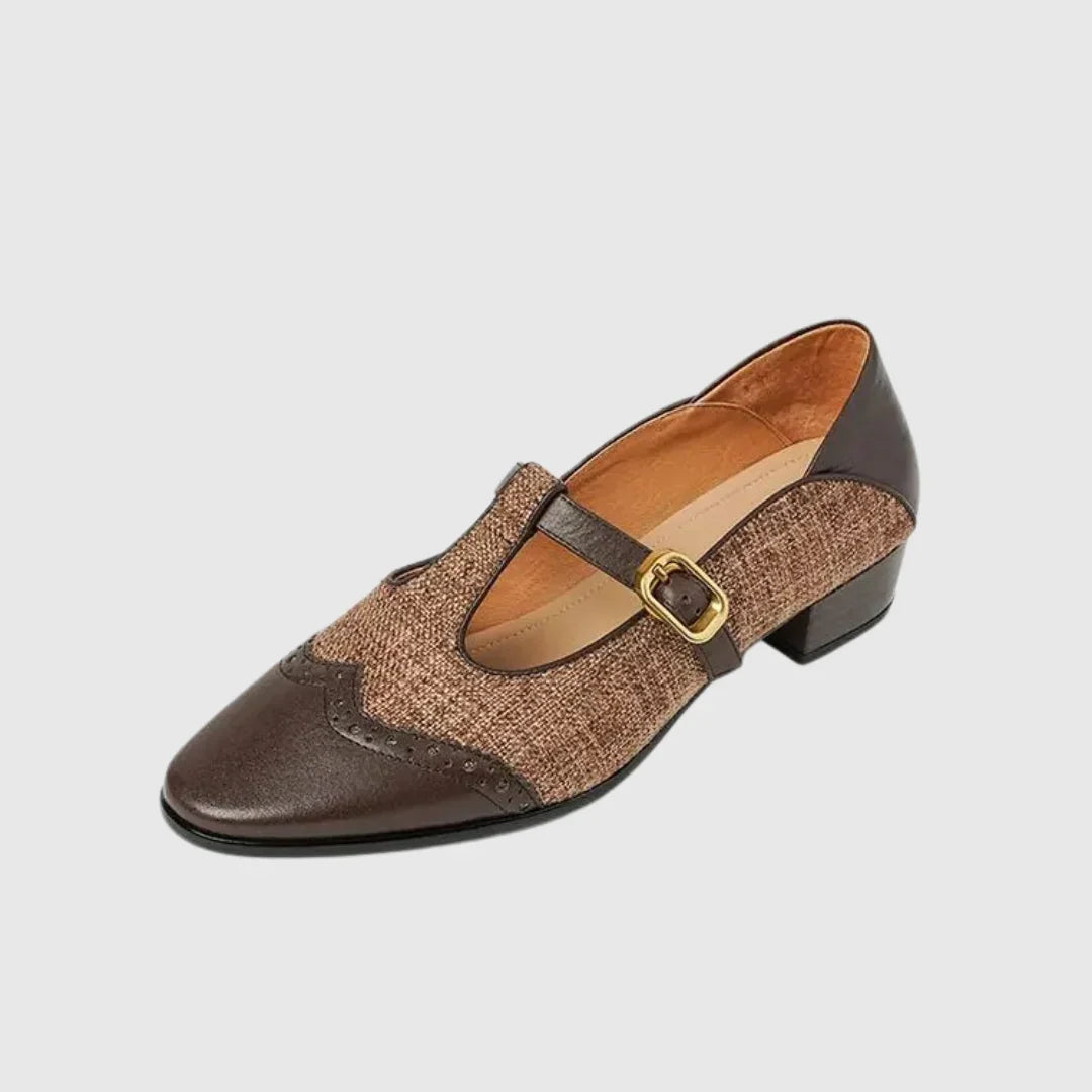 Women's Minimalist Buckle-Strap Mary Jane Loafers