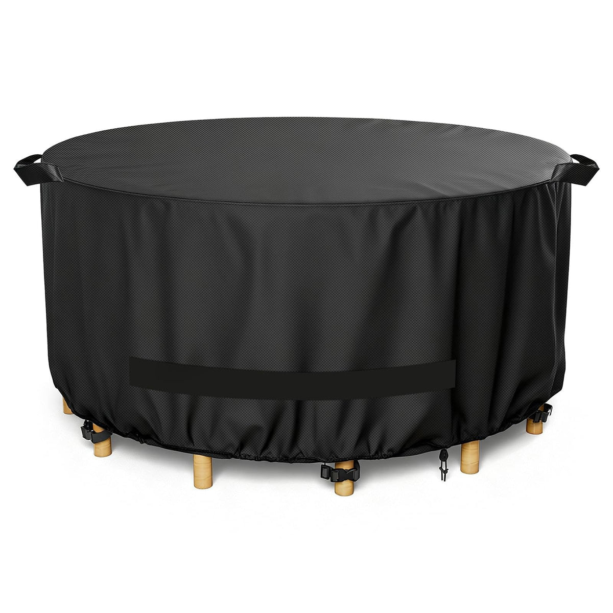 Breathable Protective Cover for Round Garden Tables