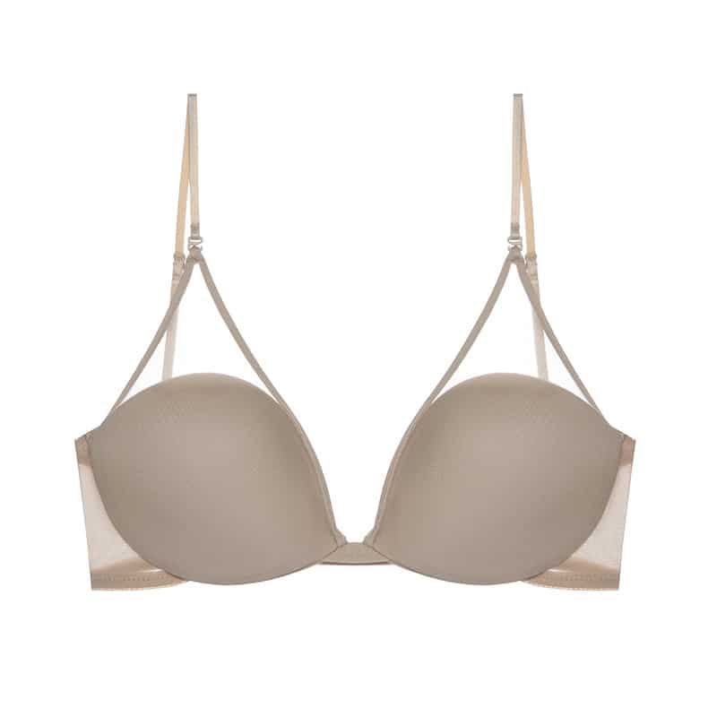 Breezy 2.0 - Backless Bra with Transparent Tulle