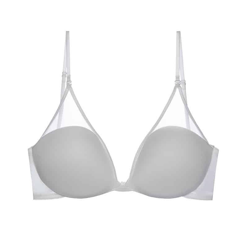 Breezy 2.0 - Backless Bra with Transparent Tulle