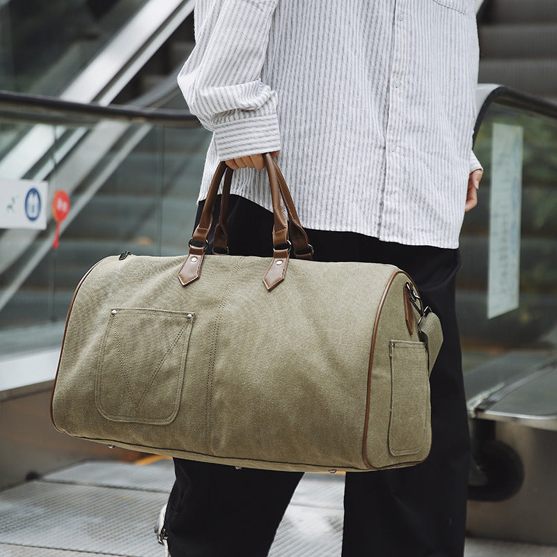 Canvas Weekender Duffel Bag