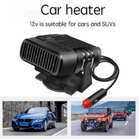 12V Car Climate Control: Defrost, Heat & Cool