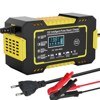 Oak & Coral 12V 6A Smart Battery Maintainer | Pulse Repair, LCD