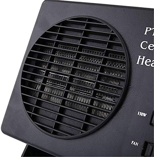 Oak & Coral | 12V Ceramic Car Heater Fan | 150W-300W | Portable Defroster w/ Automatic Thermostat