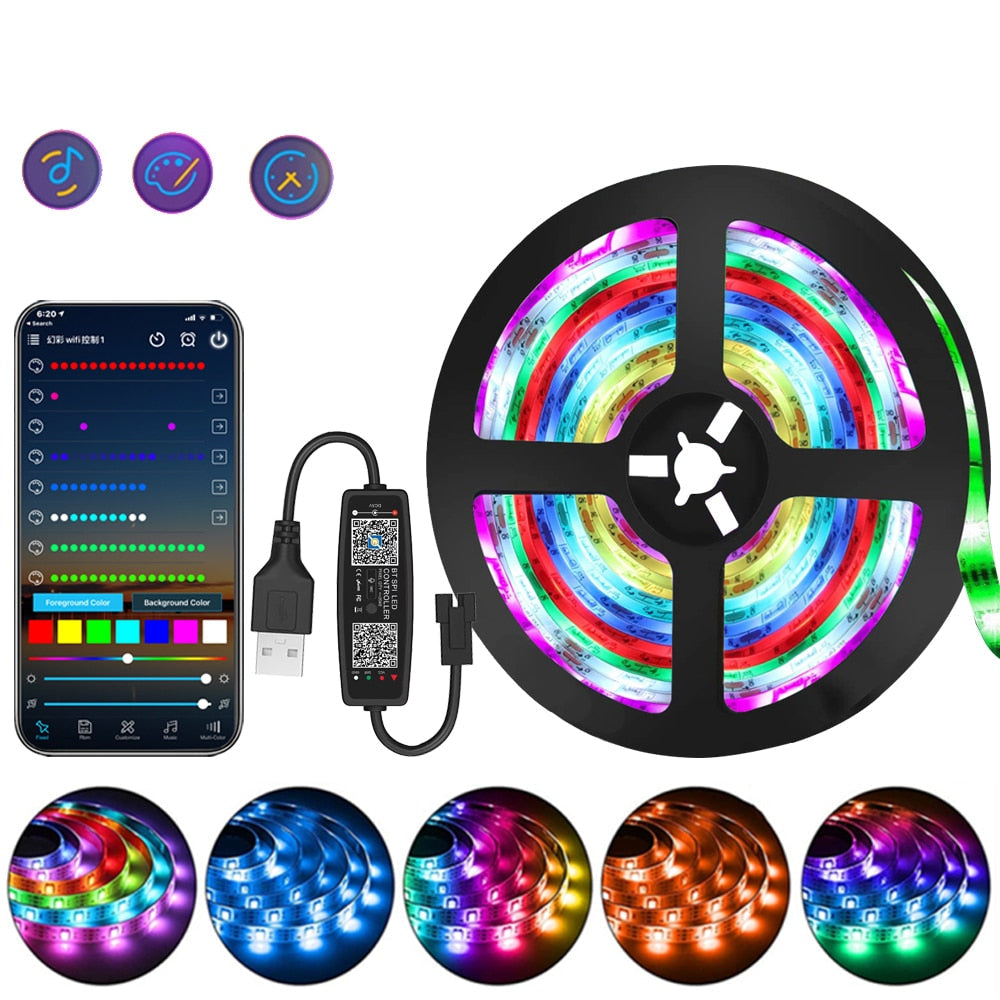 Oak & Coral | 1M-20M RGB LED Strip 5V LED