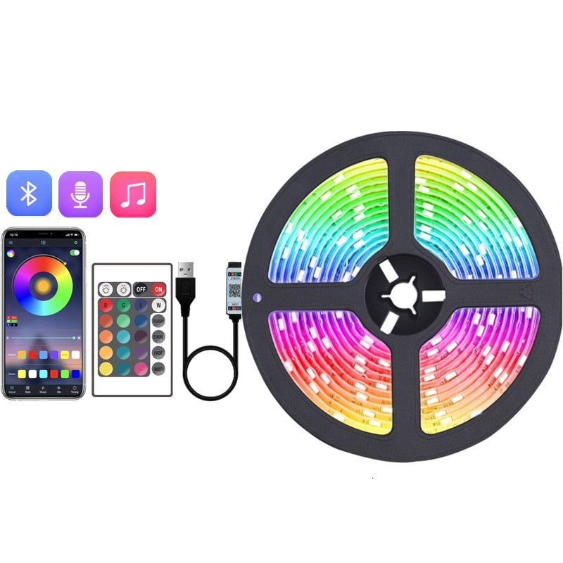 Oak & Coral | 1M-20M RGB LED Strip 5V LED