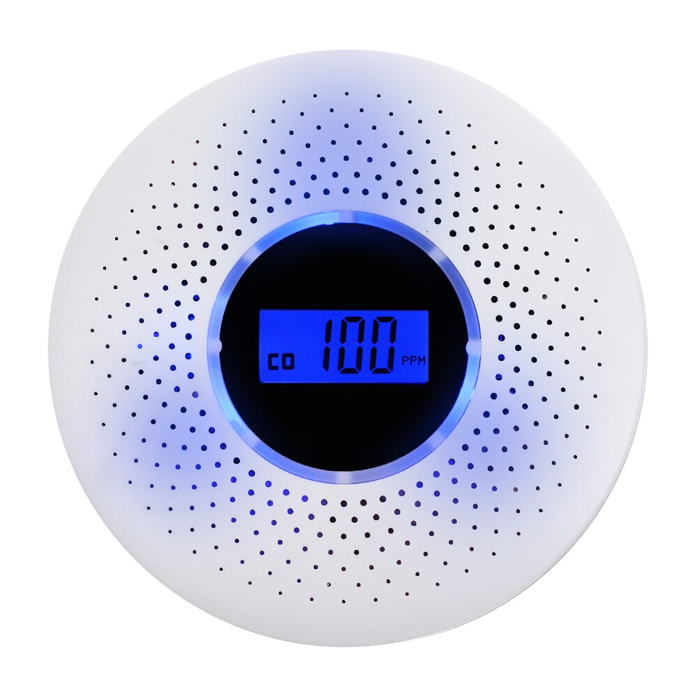 Oak & Coral | 2-in-1 Carbon Monoxide & Smoke Detector with Display