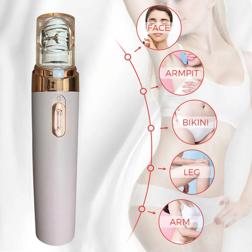 Oak & Coral | 2 in 1 Facial Hair Removal and Epilator for Women