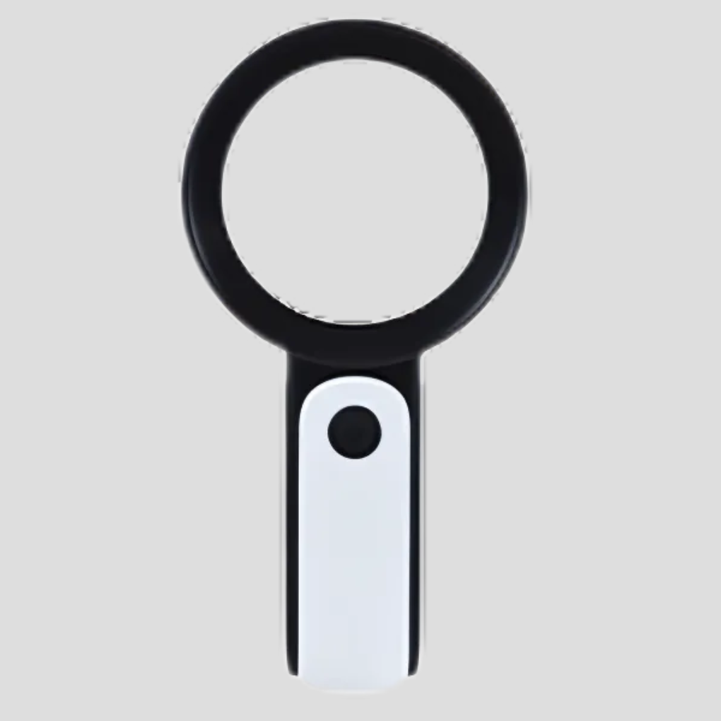 Oak & Coral | 20x Optical Magnifying Glass with Handle
