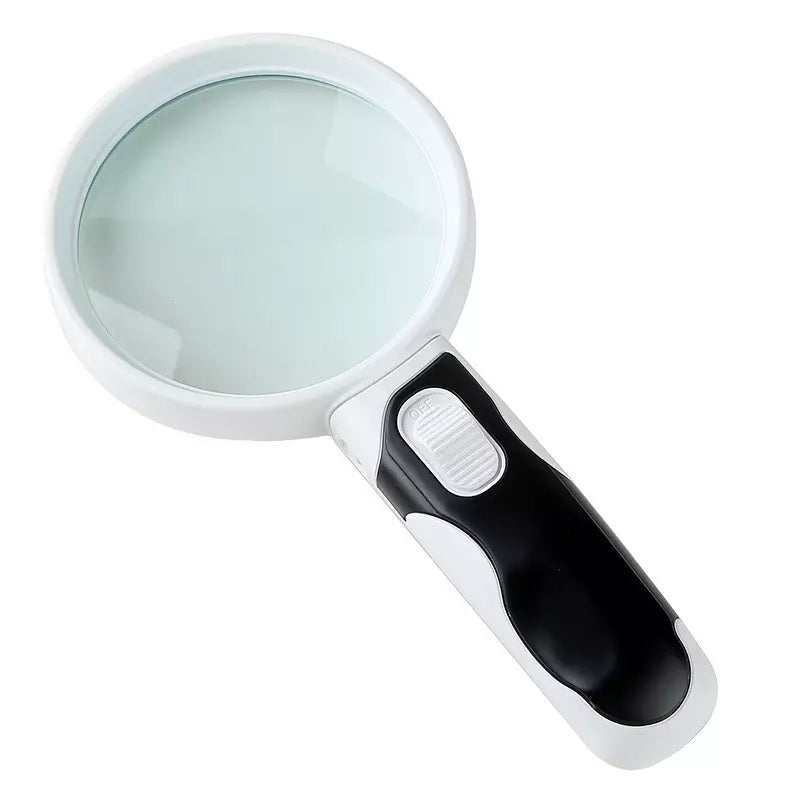 Oak & Coral | 20X optical magnifying glass with LED light