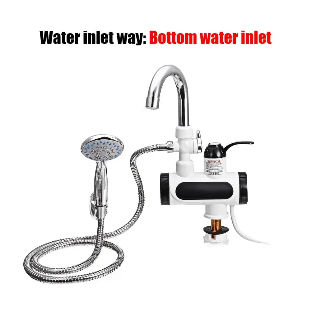Oak & Coral | 3000W Electric Kitchen Faucet with Instant Hot Water - FlowHeat