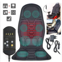 Oak & Coral | 8 Mode Massage Chair Pad With Heated Back Neck Cushion
