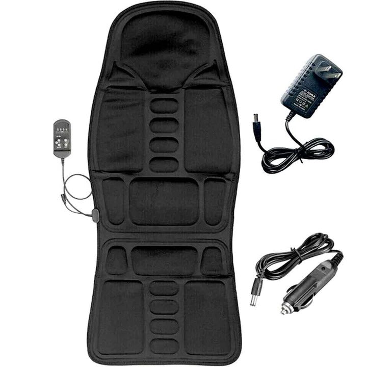 Oak & Coral | 8 Mode Massage Chair Pad With Heated Back Neck Cushion