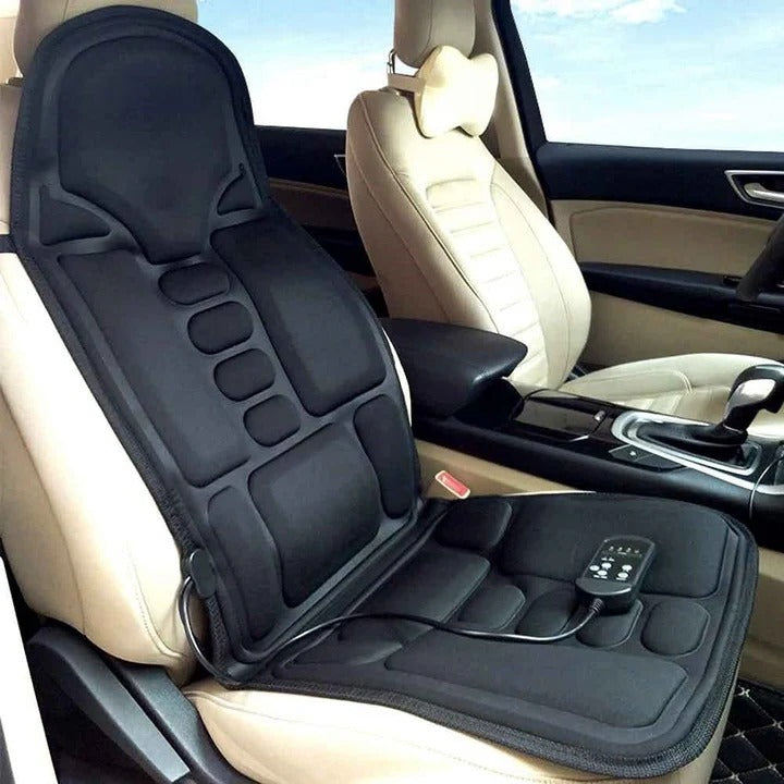 Oak & Coral | 8 Mode Massage Chair Pad With Heated Back Neck Cushion