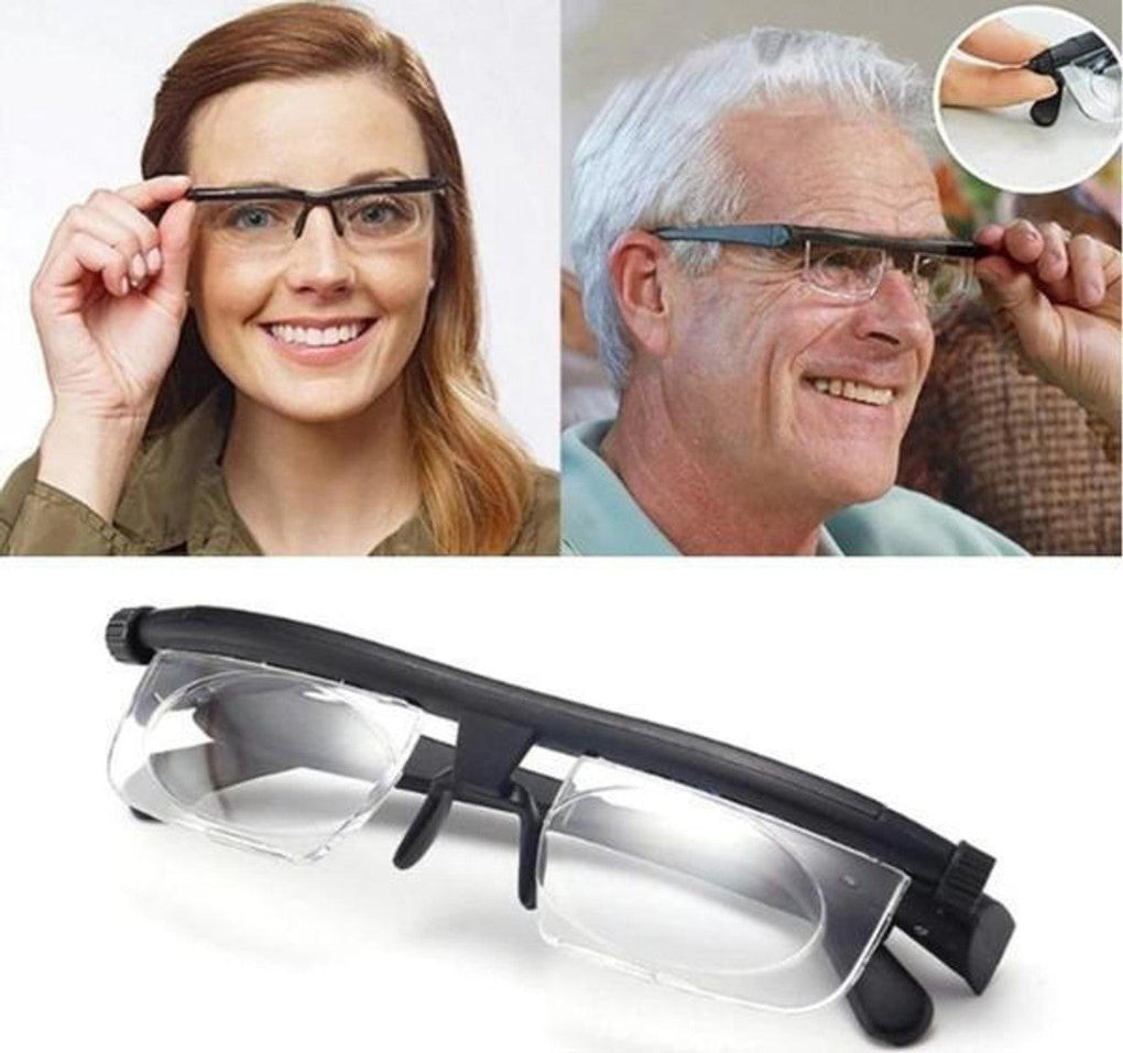 Oak & Coral | Adjustable Prescription Glasses with Dual Lenses