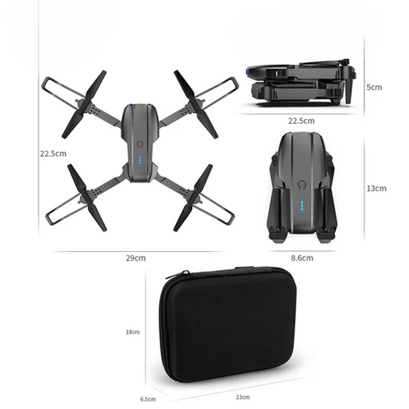 Oak & Coral | AeroPro - Drone with 4K UHD Camera and Long Battery Life