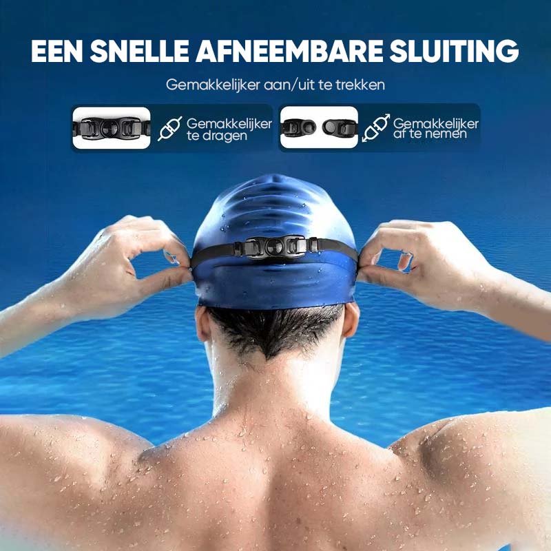 Oak & Coral | Anti-Fog Swim Goggles