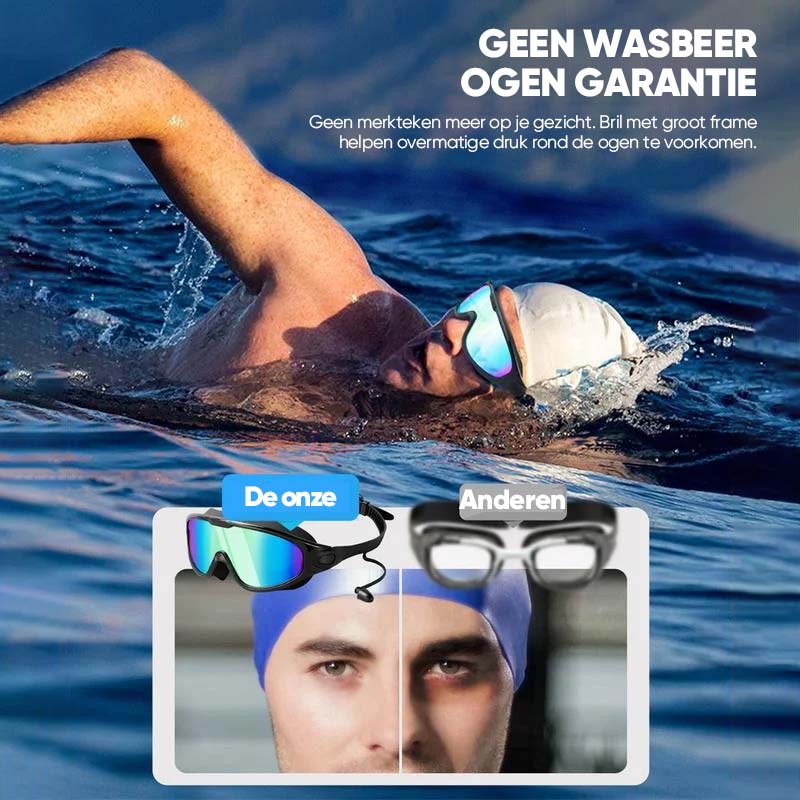 Oak & Coral | Anti-Fog Swim Goggles