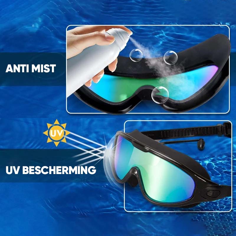 Oak & Coral | Anti-Fog Swim Goggles