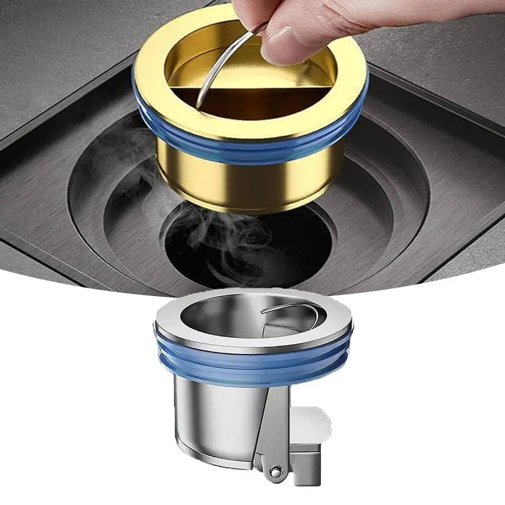 Oak & Coral | Anti-Odor Drainage Core made of Brass – Reliably Stops Drain & Pipe Odors
