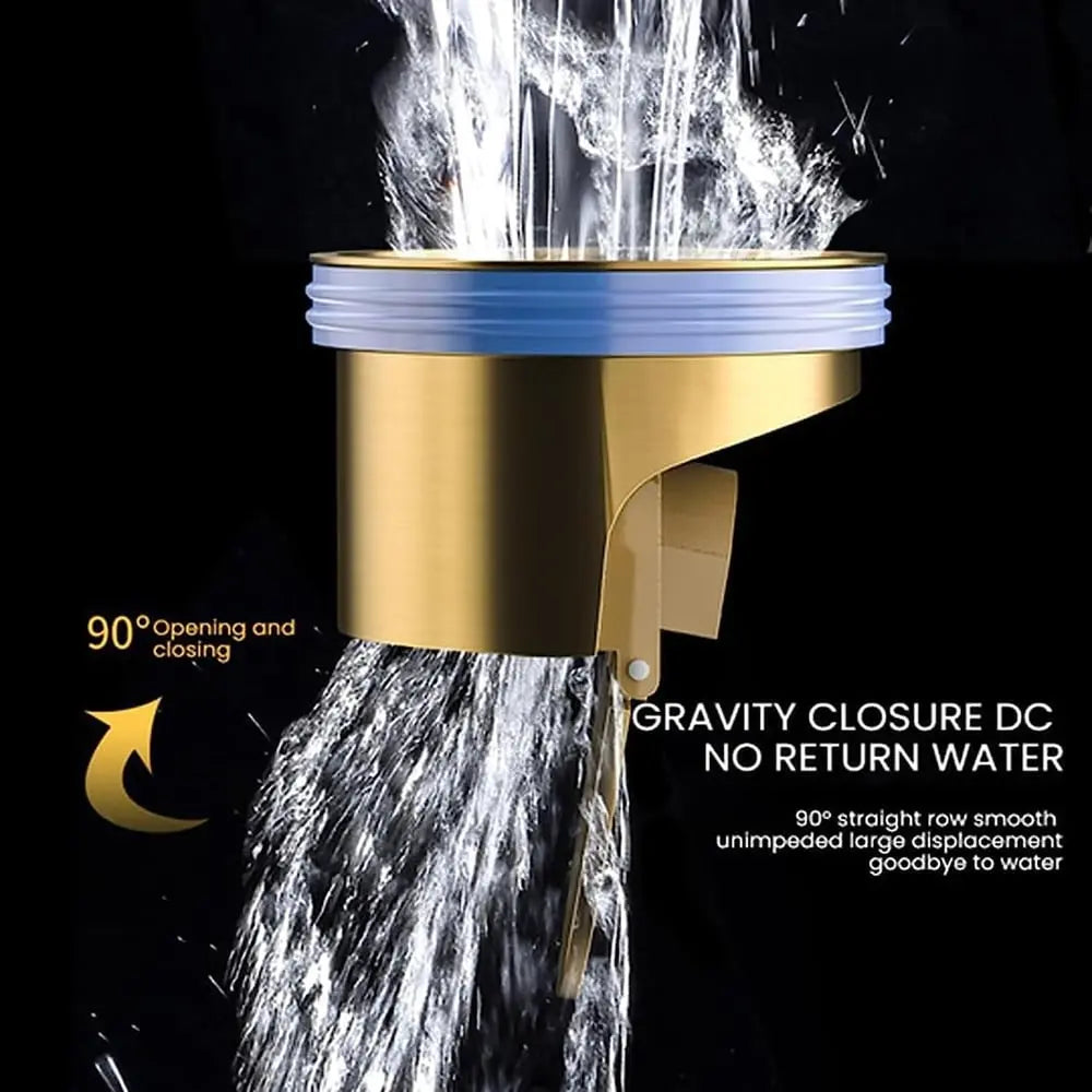 Oak & Coral | Anti-Odor Drainage Core made of Brass – Reliably Stops Drain & Pipe Odors