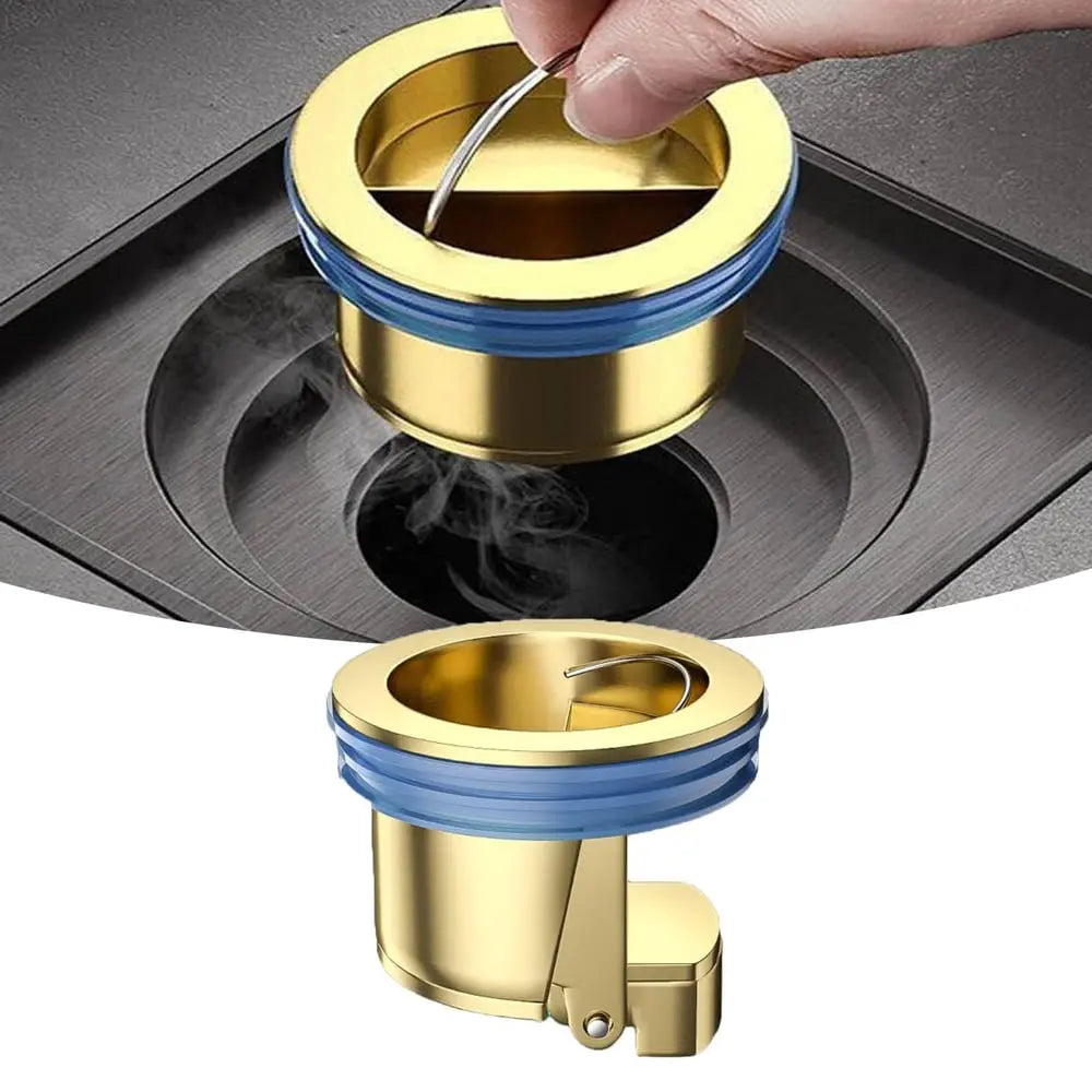 Oak & Coral | Anti-Odor Drainage Core made of Brass – Reliably Stops Drain & Pipe Odors