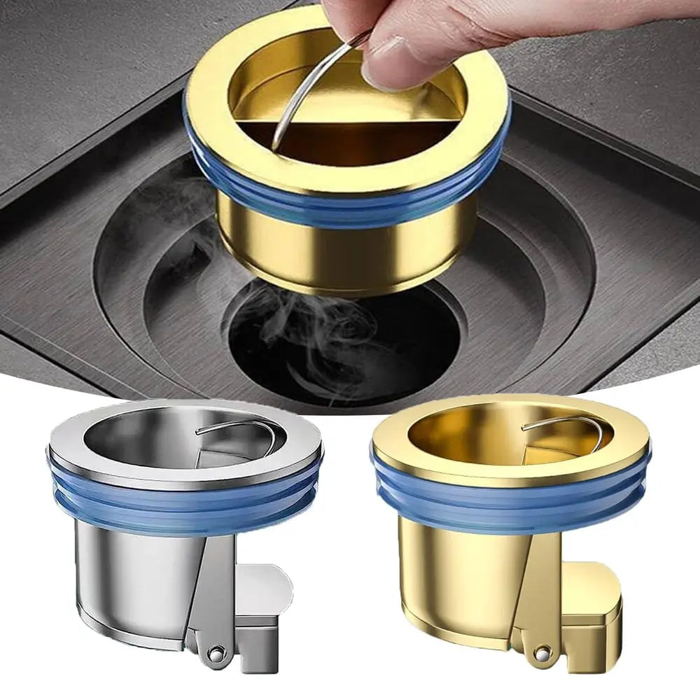 Oak & Coral | Anti-Odor Drainage Core made of Brass – Reliably Stops Drain & Pipe Odors