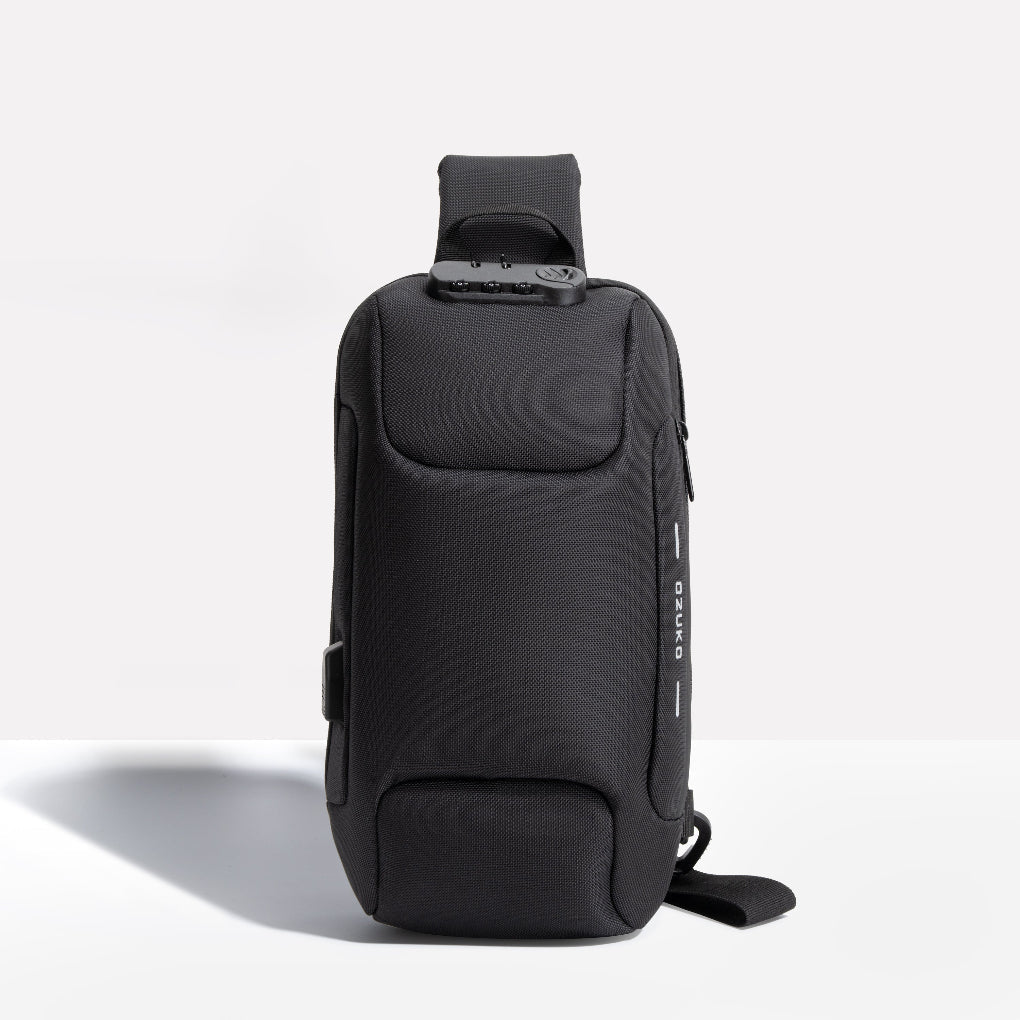 Oak & Coral | Anti-theft Sling Bag with USB Charging Port