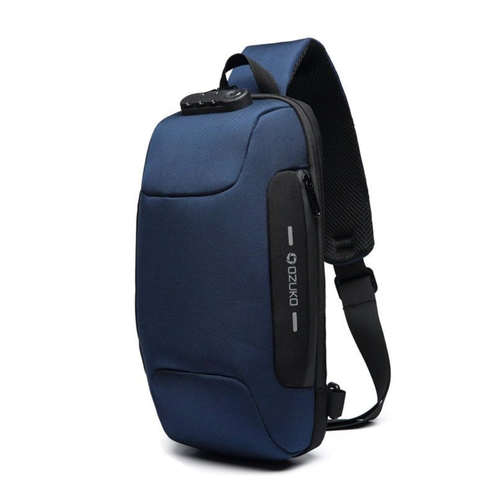 Oak & Coral | Anti-theft Sling Bag with USB Charging Port