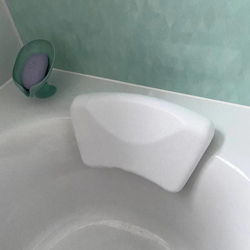 Oak & Coral | Aqua Cradle Bathtub Pillow