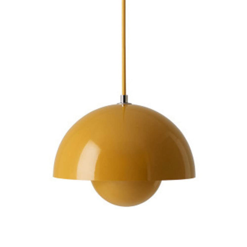 Oak & Coral | AuraLuxe LED Pendant Lamp | Modern Design | Dimmable Mood Light | Elegant Lighting for Dining Room & Living Room